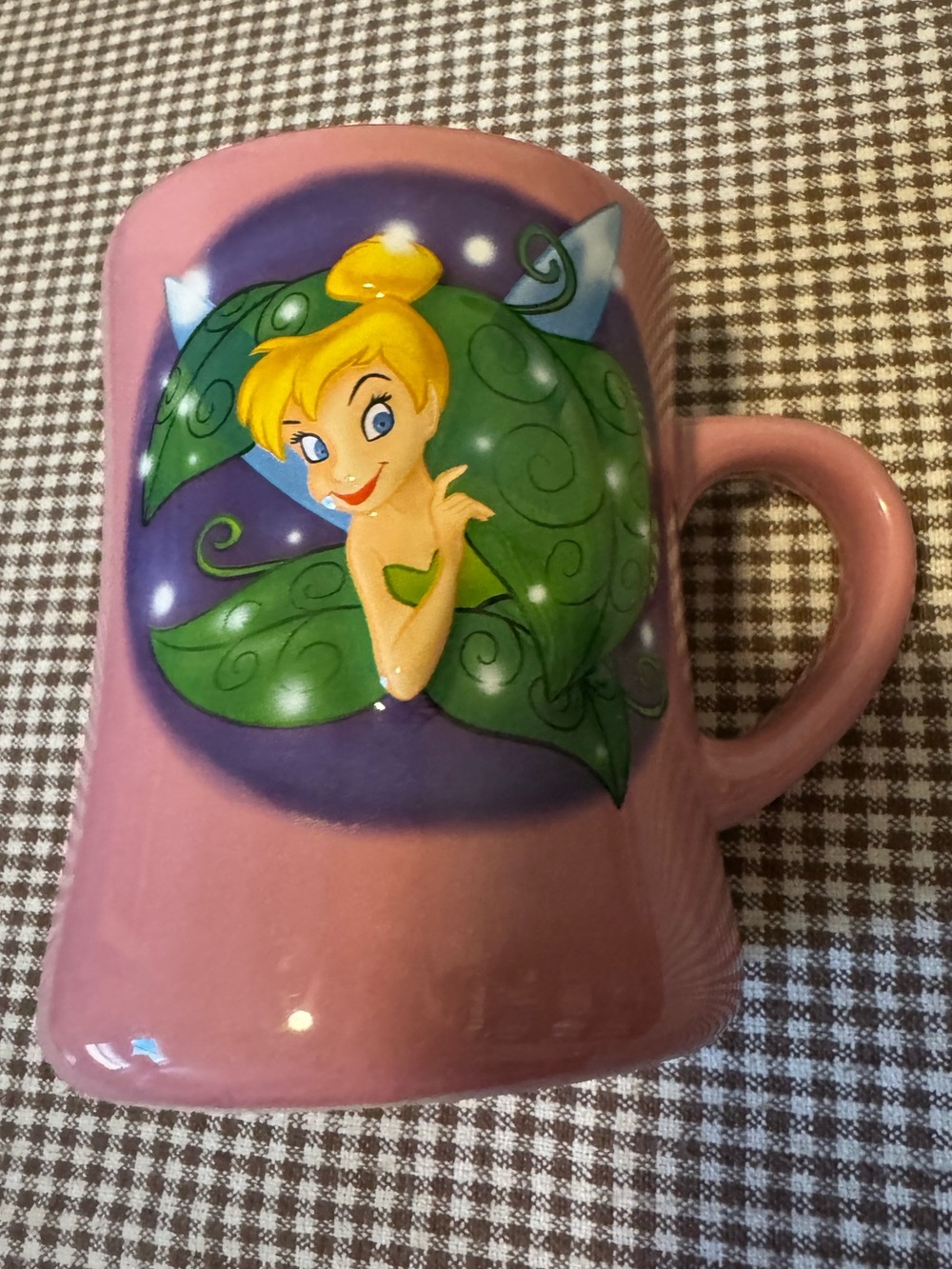 Disney Pink Tinker Bell Ceramic Mug